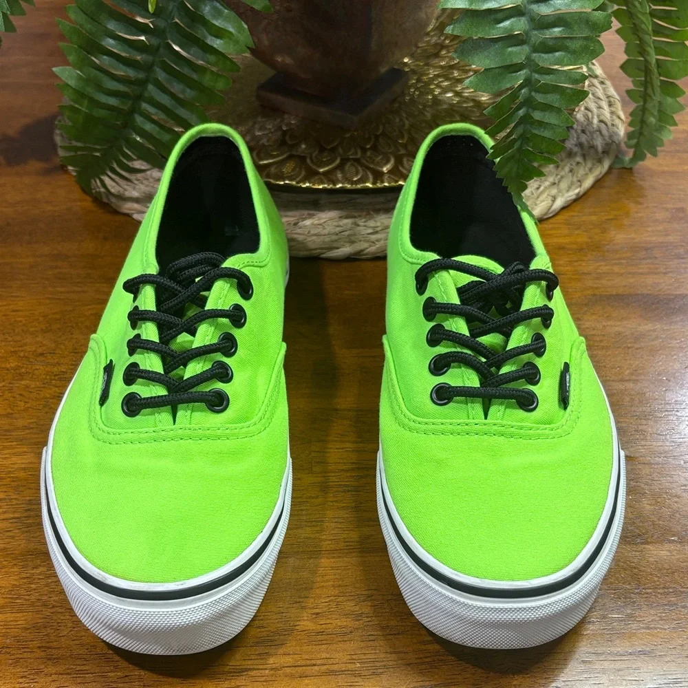 Vans Neon Green Men's Sneakers - Picture 2 of 6